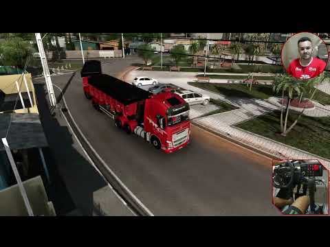 Saindo da fazenda em Cezarina-GO, Sentindo RIo Verde-GO #eurotrucksimulator2 #est2 #ets2 #ets2brasil