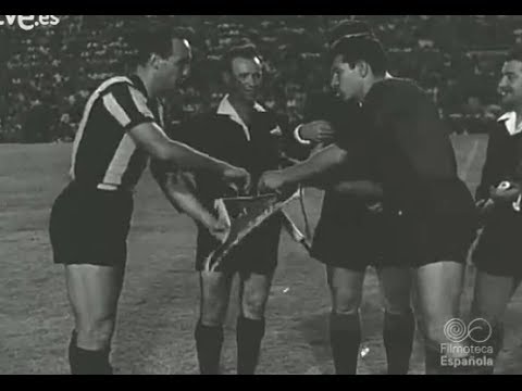 FINAL COPA RAMON DE CARRANZA BARCELONA 2 VENCE A PEÑAROL 1 AÑO 1961