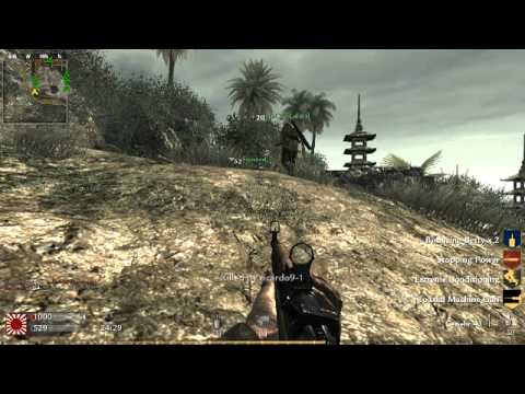 Call of Duty World at War Cliffside Gameplay