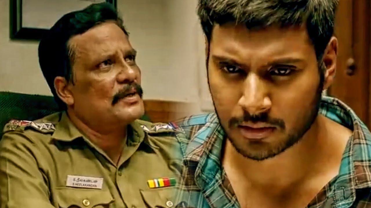 ये पुलिस वाला संदीप किशन को ये शहर छोड़ने के लिए कह रह?