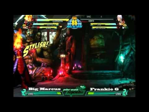 Big Marcus vs Frankie G Grand Finals Set 1 247gamr.com MVC3 Tournament 02/26/2011