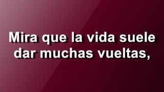 Sin Tanto Espacio - Franco de Vita - Letra - HD