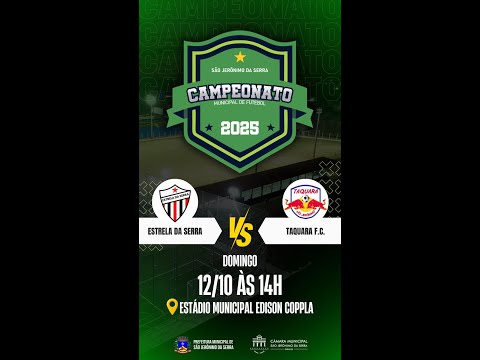 4º dia de Campeonato Municipal de Futebol de Campo  em São Jerônimo da Serra PR