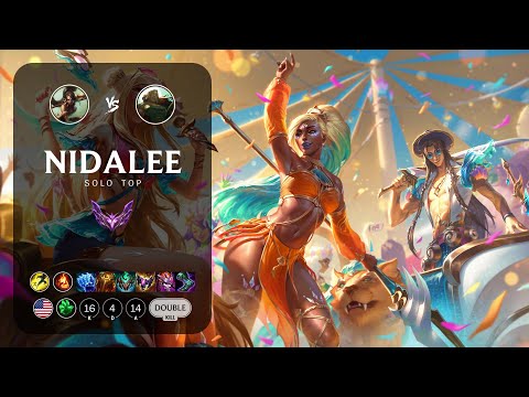 Nidalee Top vs Illaoi - NA Master Patch 13.5