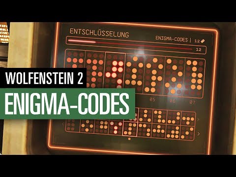 Wolfenstein 2: The New Colossus - So schaltet ihr mit den Enigma-Codes Attentatsmissionen frei