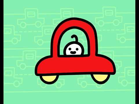 baby's driving a car