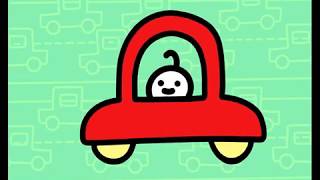 baby&#39;s driving a car