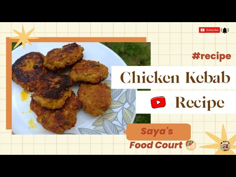 CHICKEN Galouti Kebab 🍢 RECIPE