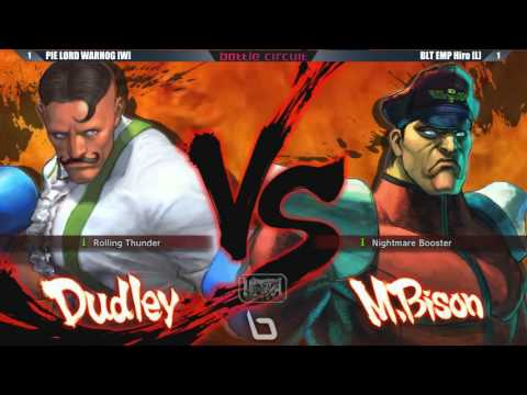 Next Level Battle Circuit 154 - USF4 - Grand Final PIE Smug (Dudley) vs BLT EMP Hiro (M.Bison)