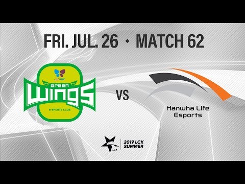 JAG vs HLE | Match62 H/L 07.26 | 2019 LCK Summer