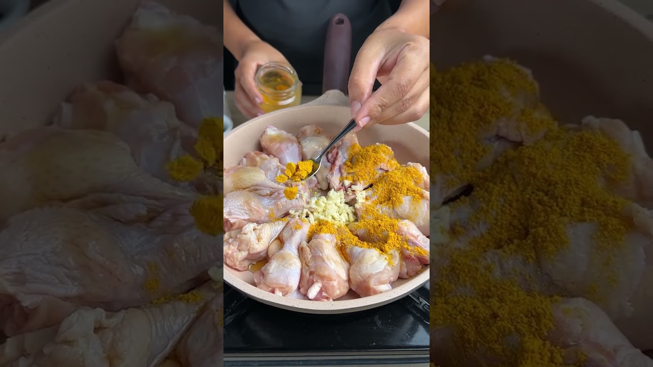 Honey Turmeric Chicken Thighs