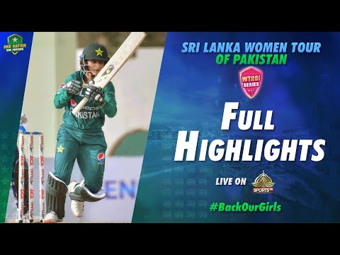 Full Highlights | Pakistan Women vs Sri Lanka Women | 1st T20I 2022 | PCB | MN1T