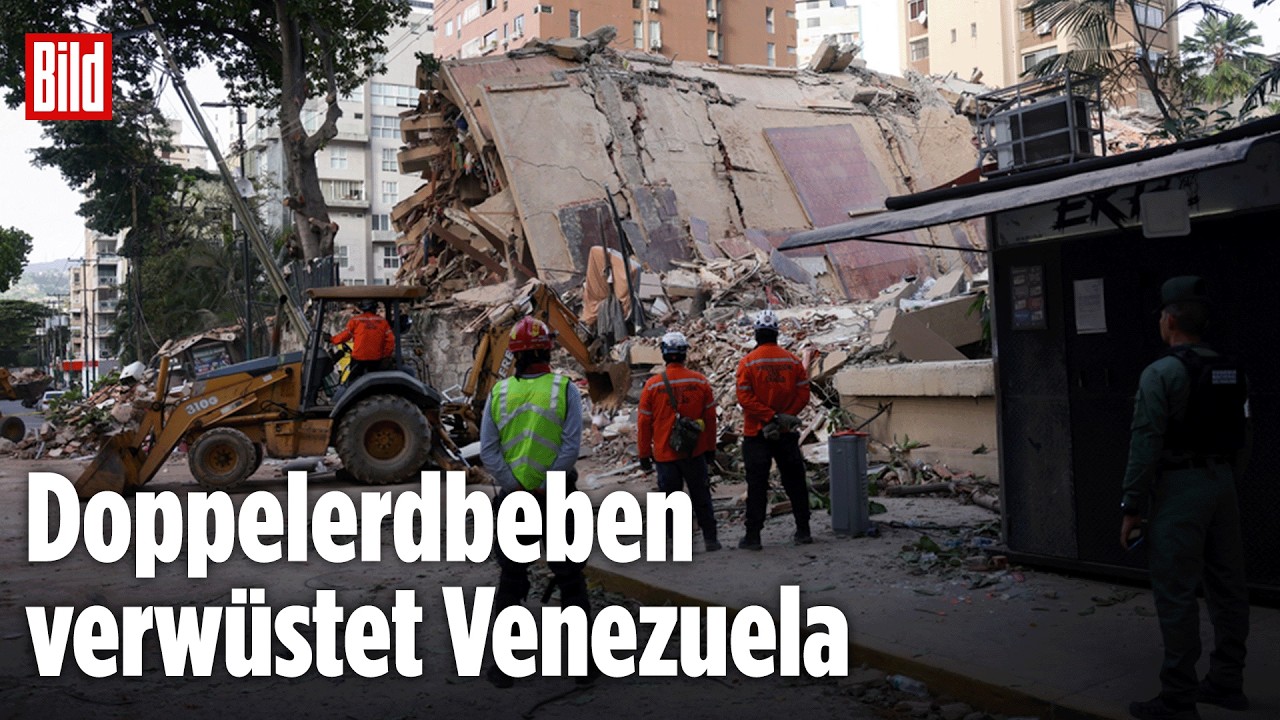 LIVE AUS VENEZUELA: Tödliches Erdbeben! Präsidentin ruft Notstand aus