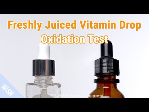 Is Vitamin Drop Safe from Oxidation in a Transparent...
