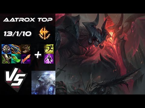 TOP Aatrox vs Volibear - EU Challenger Patch 25.19