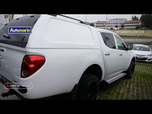 Automarin - Sold - Mitsubishi L 200 2.5 Invite 2Cab 4WD Di-D-preview