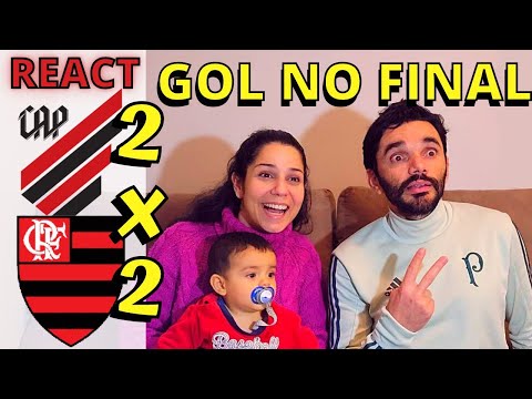 REACT FLAMENGO 2 X 2 ATHLÉTICO-PR | GOAL AT 51ST MINUTE OF THE SECOND HALF | FINAL OF THE 2021 BR...