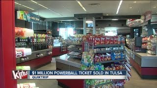 Tulsa QuikTrip sold $1 million winning ticket