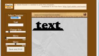 Online Scroll Saw Pattern Generator