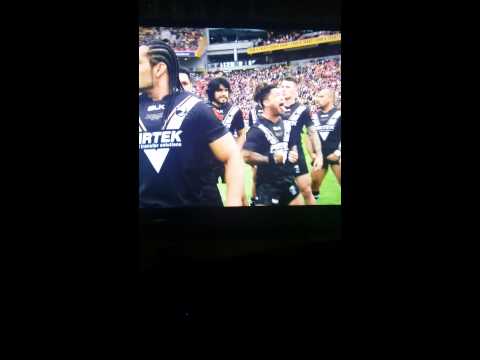 NRL New Zealand Haka - Trans Tasman Test 2015