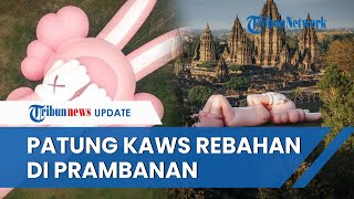 Fakta-fakta Viral Event KAWS Holiday: Ada Patung Pink Raksasa Rebahan Tutup Mata di Candi Prambanan