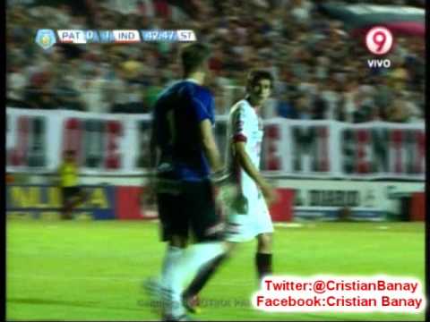 Patronato 0 Independiente 1 (Futbol al Rojo Vivo) Torneo Nacional B 2013/14   Golazo de Vidal