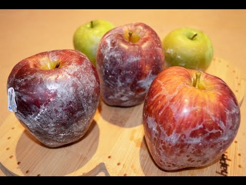 Apples and wax - what you should know