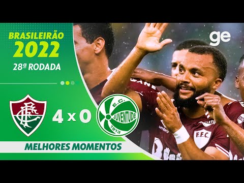 Gols e lances de Fluminense x Juventude-RS