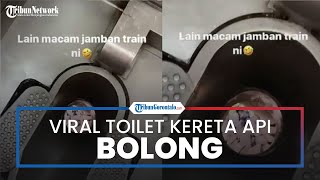 Heboh Penampakan Toilet di Kereta Api yang Bolong Tanpa Tadah, Faktanya Bukan di Indonesia