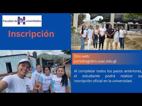 Video promocional, USAC, Casillas Santa Rosa. 