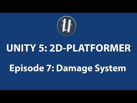 Unity 5:2D Platformer-Damage System [7]