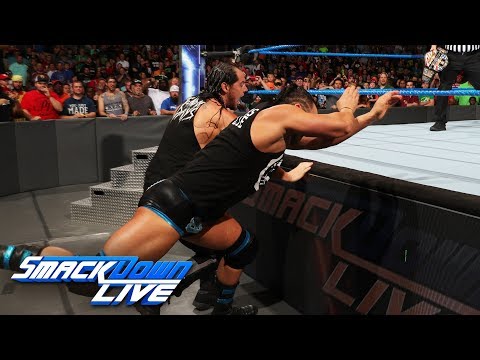 AJ Styles vs. Tye Dillinger - United States Championship Match: SmackDown LIVE, Aug. 29, 2017