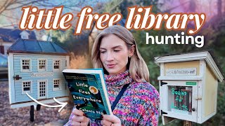 come little free library hunting with me! 📚📮