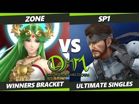 DAT Monday Meltdown 232 - Zone (Palutena) Vs. SP1 (Snake) SSBU Ultimate Tournament