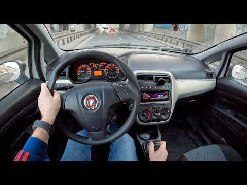 2007 Fiat Grande Punto [1.2 8V 65HP]| POV Test Drive #1126 Joe Black