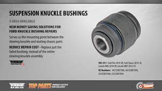 Rear Upper Position Knuckle Spherical Bushing - video thumbnail 2