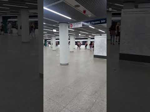 Deak Ferenc ter Metro 3  Station New look Budapest