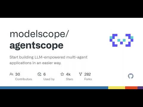 AgentScope - AI Agent Video