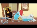 Becoming An Artist HYDRO And FLUID Funny Cartoons For Children