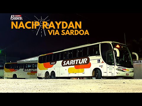 Viajando de Saritur para Nacip Raydan via Sardoa | Viagens de Onibus.