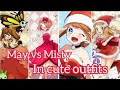 Sarena Vs May In Cute Outfits Pokemon