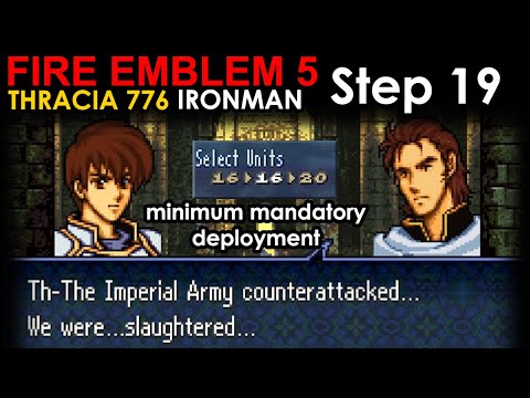 FE5 Step 19: Have a minimum mandatory deployment of 16 units which holds half of your units hostage