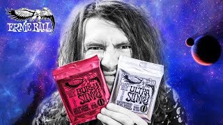 Video thumbnail for ULTRA & BURLY SLINKY?! New products from Ernie Ball. by Sped Spedding