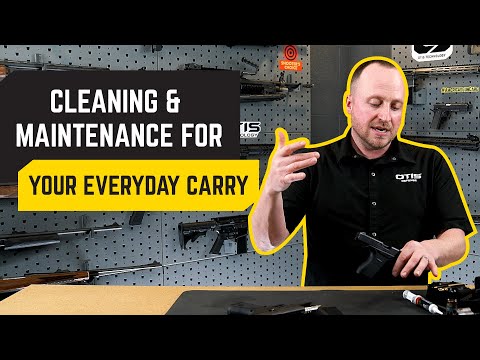 Gun Cleaning 101| Cleaning & Maintenance For Your Everyday Carry (EDC) | Pistol Cleaning