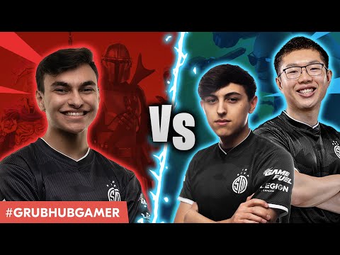 3 v 1 CRAZY SPEEDRUN! BEAULO, WARDELL, GEO Vs EMADGG! Who is The BEST in A Secret TSM Fortnite Map?