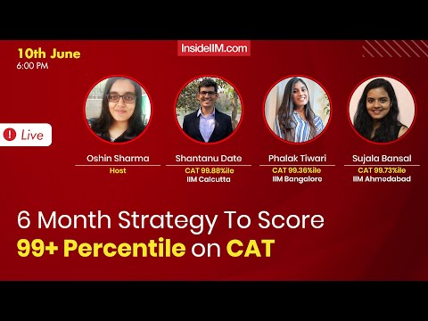 6 Month CAT 2021 Preparation Strategy By IIM A B C Students | How To Study For CAT