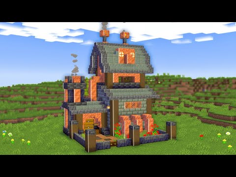 Minecraft | How to Build a COPPER GOLEM House in The Copper Age Drop Update! - Build Tutorial