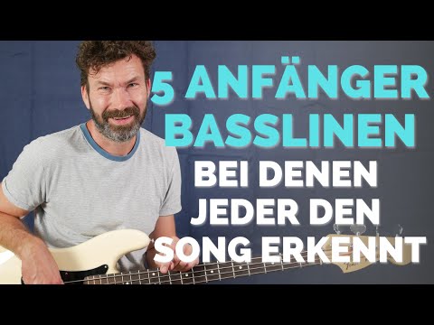 5 beginner bass lines that everyone will recognize