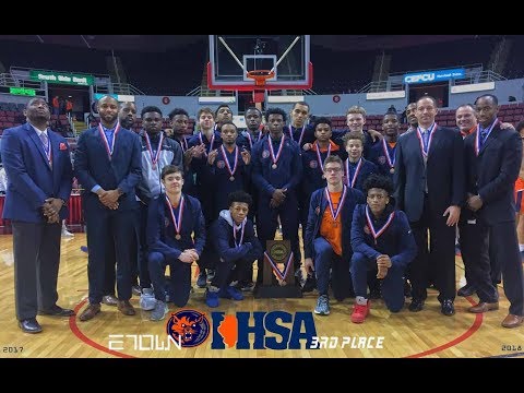 Evanston finishes 3rd Place in the 2018 Class 4A IHSA State Finals vs. Larkin