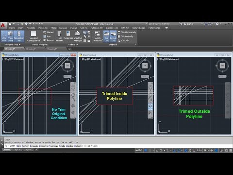 AutoCAD Tutorial Circle Command 3 Point 2 Point Tan Tan Radius Tangent Circles